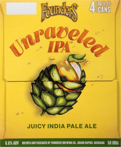 Founders® Unraveled IPA™ Perspective: left
