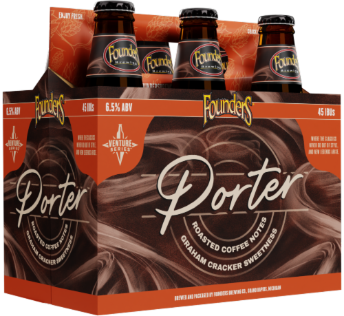 Founders® Brewing Porter Craft Beer Perspective: left