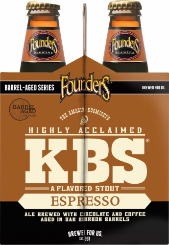Founders Brewing KBS® Espresso Stout Beer Perspective: left