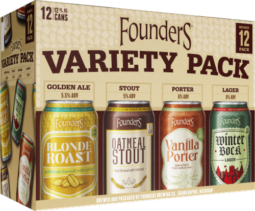 Founders Brewing® Green Zerbra™ Variety Pack Perspective: left