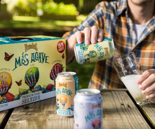 Founders Brewing Seltzer Hard Seltzer Variety Pack Perspective: left
