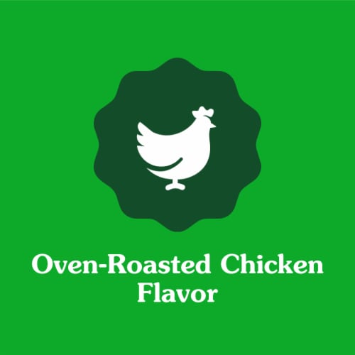 Feline Greenies Dental Cat Treats Oven Roasted Chicken Flavor Perspective: left