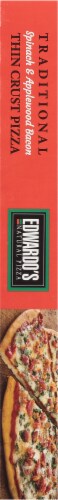 Edwardo's Spinach & Applewood Bacon Natural Thin Crust Pizza Perspective: left