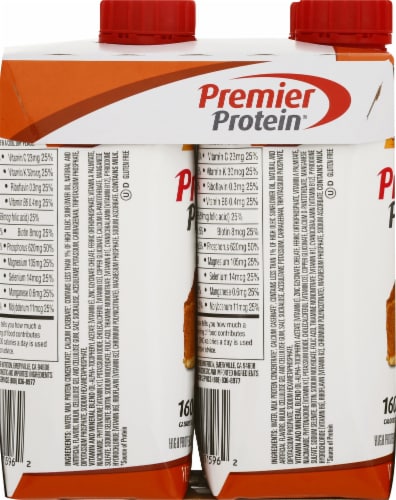 Premier Protein® Limited Edition Pumpkin Spice High Protein Shake Perspective: left
