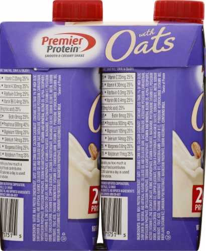 Premier Protein Blueberries & Cream Protein Shakes Perspective: left