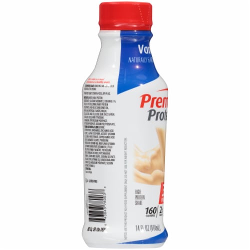 Premier Protein Vanilla High Protein Shake Perspective: left