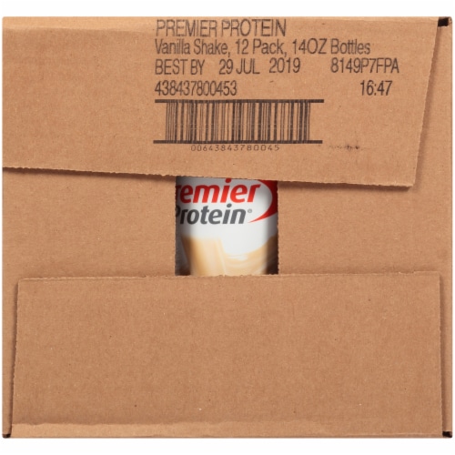 Premier Protein Vanilla Protein Shake Perspective: left