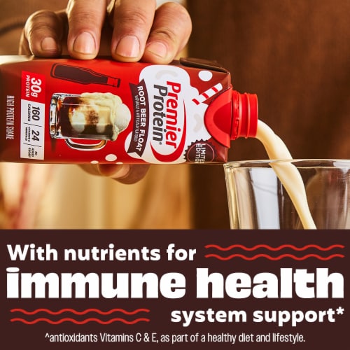 Premier Protein® Root Beer Float Protein Shake Multipack Perspective: left