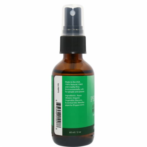Plantlife Peppermint Aromatherapy Personal Mist Perspective: left