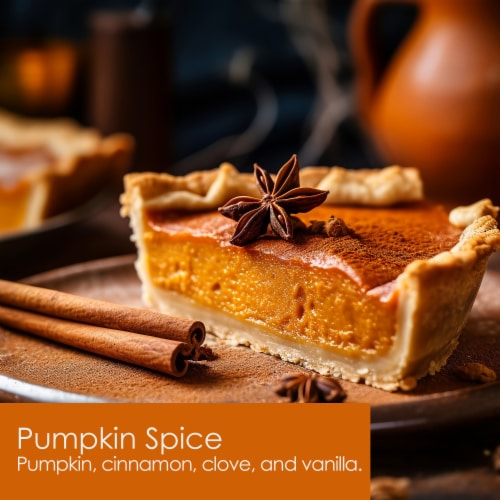Tuscany Candle™ Wax Melts Pumpkin Spice Perspective: left