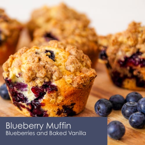 Tuscany Candle™ Wax Melts Blueberry Muffin Perspective: left