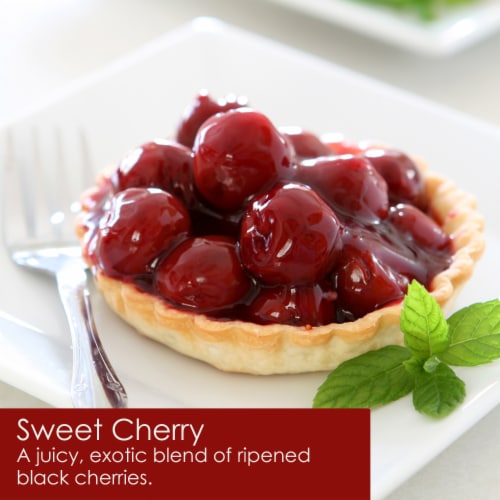 Tuscany Jar Candle™ Triple Pour Sweet Cherry Perspective: left