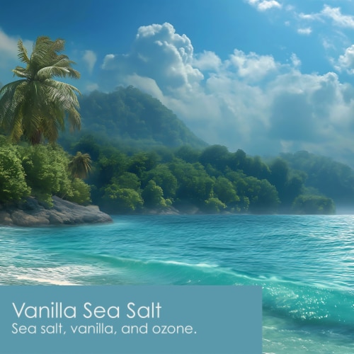 Tuscany Candle® Jar Vanilla Sea Salt Perspective: left