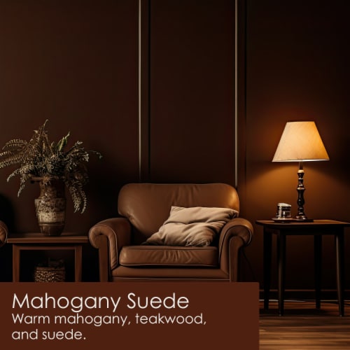 Tuscany™ Jar Candle Mahogany Suede Perspective: left