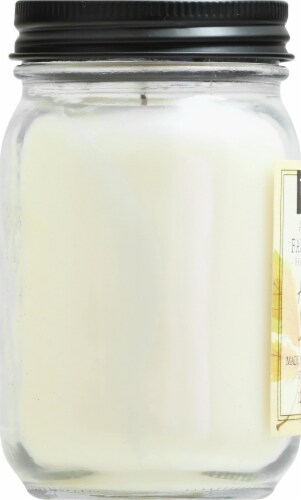 Tuscany Candle Farmhouse Fall Collection Autumn Season Jar Candle - White Perspective: left