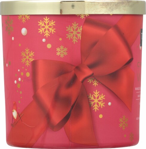 Tuscany Candle™ Limited Edition Cinnamon Wishes Scented Jar Candle Perspective: left