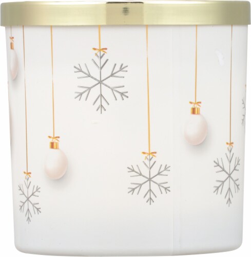 Tuscany Candle™ Limited Edition Winter White Scented Jar Candle Perspective: left