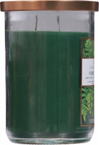 Candle Essentials Scented Jar Candle - Forest Fern Perspective: left