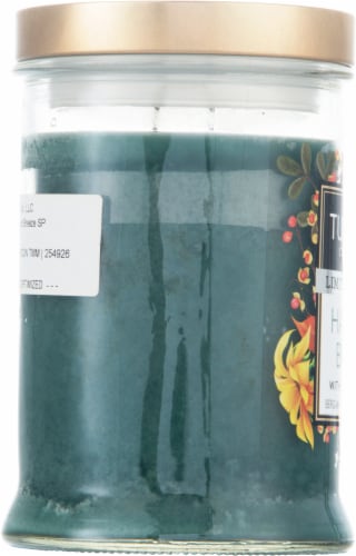 Tuscany Candle® Limited Edition Scented Jar Candle - Harvest Breeze Perspective: left