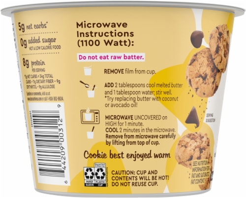 Duncan Hines® Keto Friendly Chocolate Chip Cookie Mix Perspective: left
