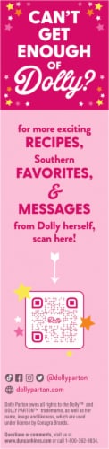 Duncan Hines® Dolly Parton's Favorite Banana Cake Mix Perspective: left
