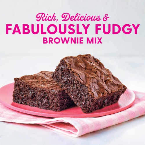 Duncan Hines® Dolly Parton's Fabulously Fudgy Brownie Mix Perspective: left