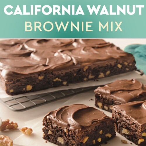 Duncan Hines Signature California Walnut Brownie Mix Perspective: left