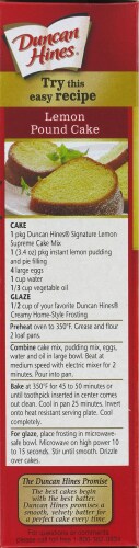 Duncan Hines Lemon Supreme Cake Mix Perspective: left