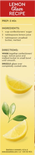 Duncan Hines® Signature Perfectly Moist Lemon Supreme Cake Mix Perspective: left