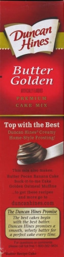 Duncan Hines Butter Golden Cake Mix Perspective: left
