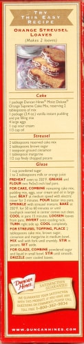 Duncan Hines Orange Supreme Cake Mix Perspective: left