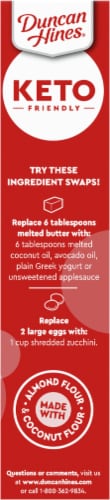 Duncan Hines® Keto Friendly Chewy Fudge Brownie Mix Perspective: left