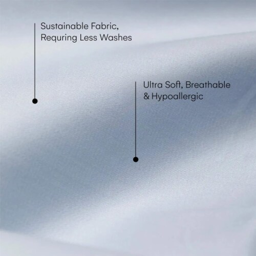 Antiacne Silver Infused Pillowcase Woven With Pure Silver And Breathable Perspective: left