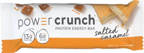 Power Crunch® Salted Caramel Protein Energy Bar Perspective: left