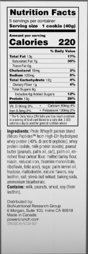 Power Crunch Peanut Butter Creme Protein Energy Bars Perspective: left