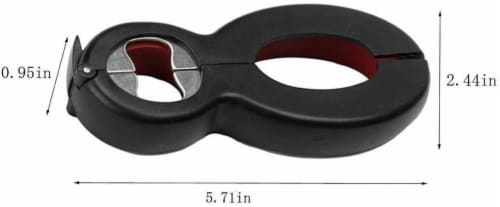 Kitcheniva 6 in 1 Bottle Can and Jar Grip Opener Set of 2 Perspective: left