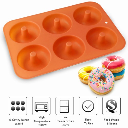 Kitcheniva Silicone Donut Mold Tray Green, 1 Pcs - Kroger