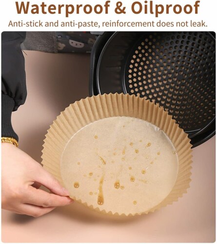 Reynolds Kitchens Air Fryer Liners, Unbleached Parchment - 50 liners