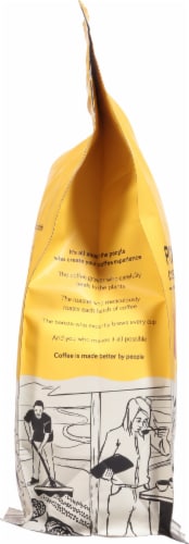 Portland Coffee Roasters Goose Hollow Medium Roast Ground Coffee 12 oz Perspective: left