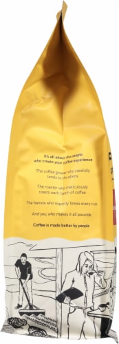 Portland Coffee Roasters French Dark Roast Organic Whole Bean Coffee Perspective: left