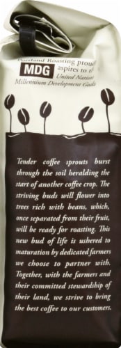 Portland Roasting Coffee Organic French Roast Ground Coffee Perspective: left