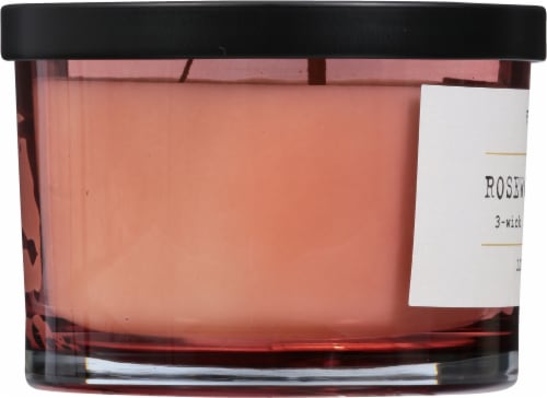 Foundry Candle Co. Scented Candle - Typewriter Rosewood Vanilla Perspective: left