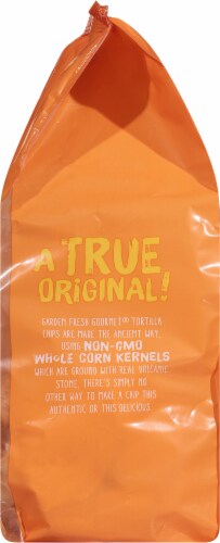 Garden Fresh Gourmet® Original White Corn Tortilla Chips Perspective: left