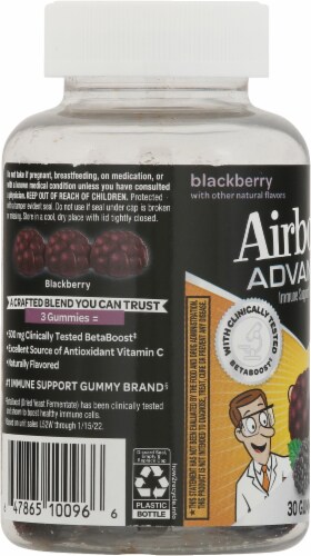 Airborne® Advanced Immune Support Supplement Gummies Perspective: left
