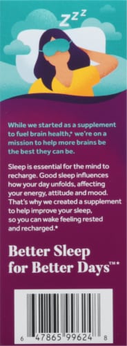 Neuriva® Relax & Sleep Capsules Perspective: left