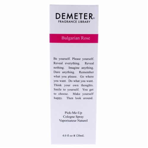 Demeter Bulgarian Rose Cologne Spray By Demeter - 4 oz Demeter Bulgarian Rose Cologne Spray By Demeter - 4 oz