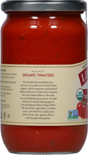 Lucini® Italia Organic Spicy Tuscan Tomato Sauce Perspective: left