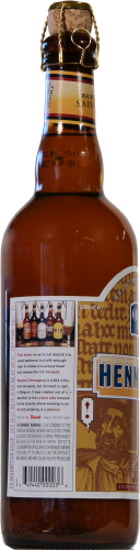 Ommegang Hennepin Saison Ale Perspective: left