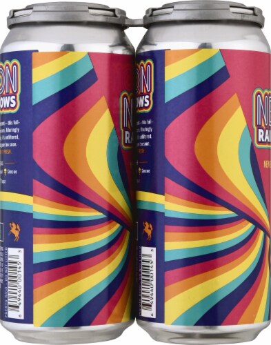 Ommegang Brewery OMG Series Neon Rainbows New England-Style IPA Perspective: left