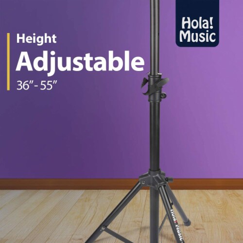 Hola! Music HPS-290B Adjustable Height Professional Projector Tripod Stand Perspective: left